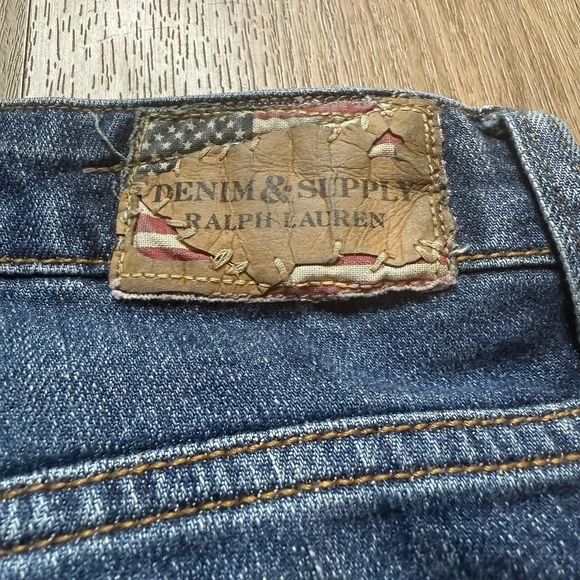 Ralph Lauren Denim & Supply Women's Skinny Denim Jeans Blue, Size‎ 26x30 - Picture 3 of 6